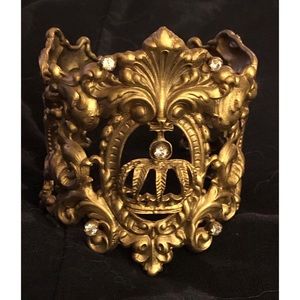 Virgin Saints & Angels “Crown” Cuff Bracelet